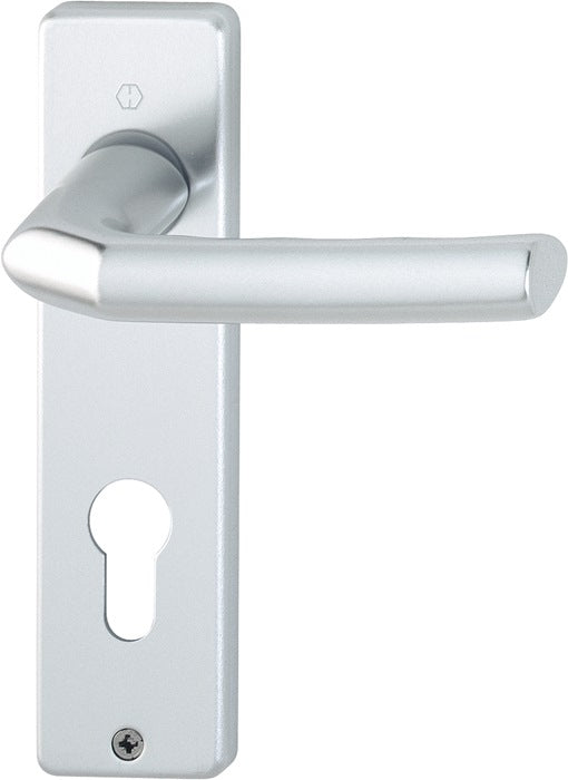 HOPPE set di rosette corte Birmingham 1117/202KP Alluminio F1 ( 3000252945 )