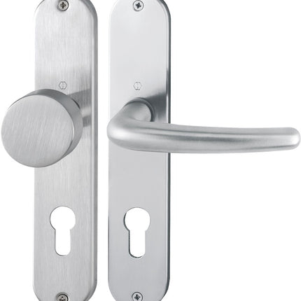 HOPPE zestaw długich rozet Denver E58/302/1310Z stal nierdzewna F69 ( 3000252653 )