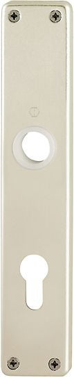 HOPPE Paire de plaques longues 202SP F2 / couleur maillechort F2 ( 3000252127 )