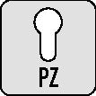 HOPPE Paire de plaques longues 202SP F2 / couleur maillechort F2 ( 3000252127 )