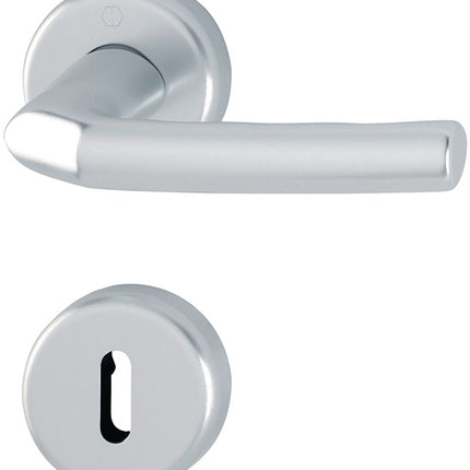 Juego de roseta HOPPE Birmingham 1117/17KV/17KVS Aluminio F1 ( 3000203402 )