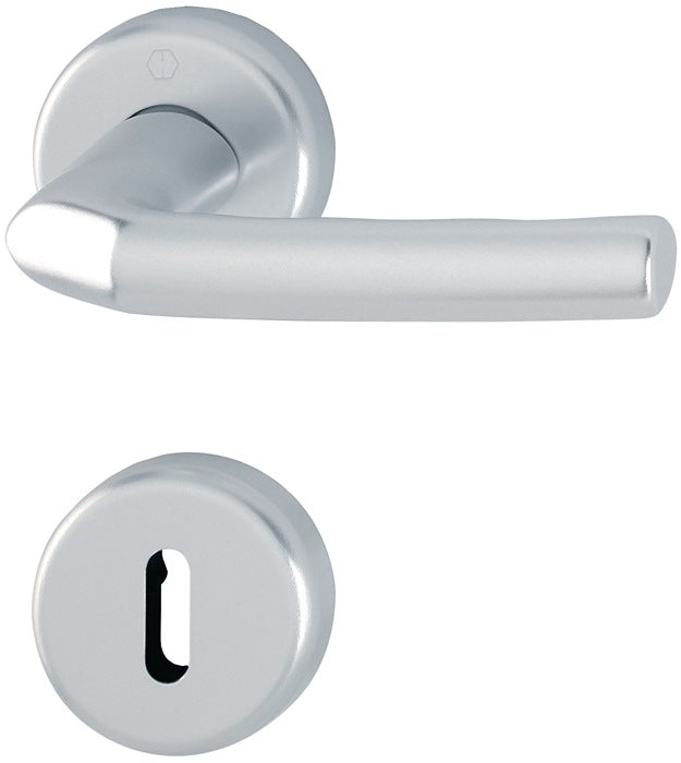 HOPPE Set di rosette Birmingham 1117/17KV/17KVS Alluminio F1 ( 3000203402 )