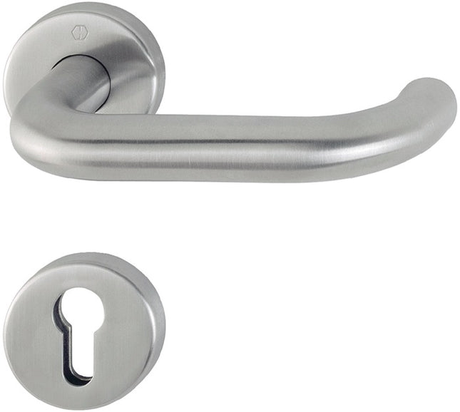 HOPPE rosone Paris E138/42H/42HKVS acciaio inox F69 ( 3000203101 )