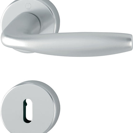 Zestaw róż HOPPE New York 1810/42KV/42KVS Aluminium F1 ( 3000203558 )