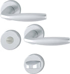 HOPPE rose set New York 1810/42KV/42KVS Aluminium F1 ( 3000203560 )