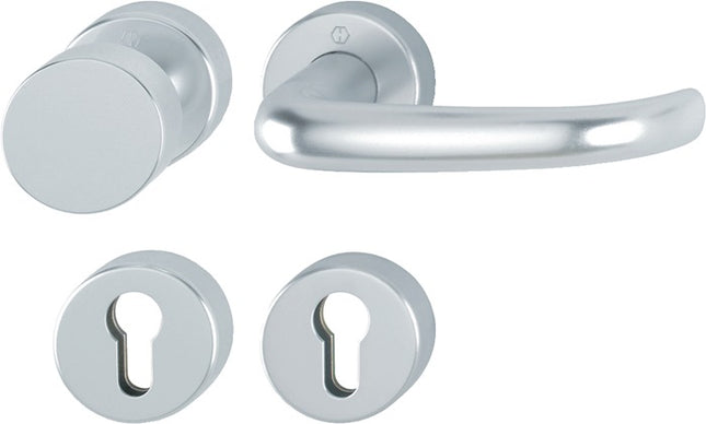 Zestaw przeciwpożarowy HOPPE San Francisco FS-58/42H/42HS/1301 Aluminium F1 D/K ( 3000202073 )