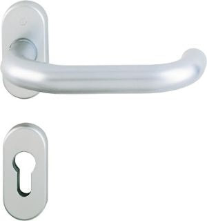 HOPPE Juego de protección contra incendios Paris FS-138GF/55/55S Aluminio F1-2 D/D ( 3000251146 )