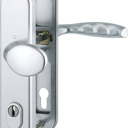 HOPPE Schutzgarnitur New York 76G/3332ZA/3410/1810H Aluminium F1 ( 3000203570 )