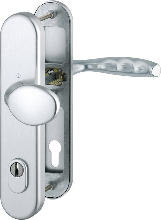 HOPPE Garniture de protection New York 76G/3332ZA/3410/1810H aluminium F1 ( 3000203570 )