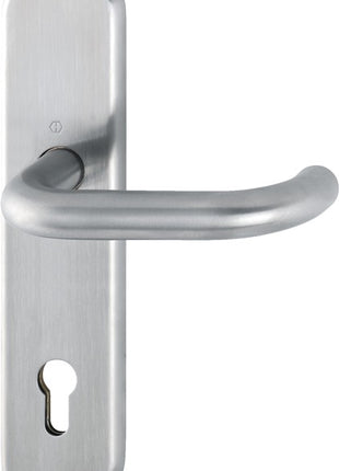 HOPPE escudo largo medio juego Paris E138F/3310 acero inoxidable F69 (3000220121)