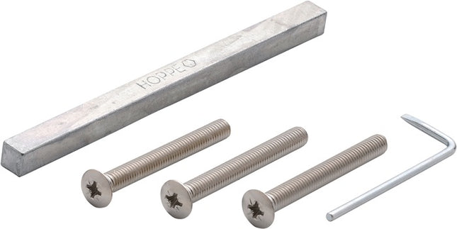 Juego de fijación HOPPE D/D Pasador rápido 2410/3410 Juegos de protección contra empuje 8 x 150 mm ( 3000209236 )