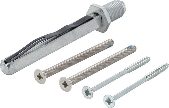 HOPPE set di fissaggio Sertos(R) K/G 50-55 mm M5 x 65 + 4.0 x 60 ( 3000209932 )