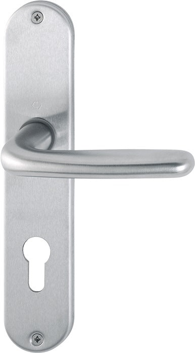 HOPPE long escutcheon set Cardiff E1850Z/302 stainless steel F69 ( 3000252429 )