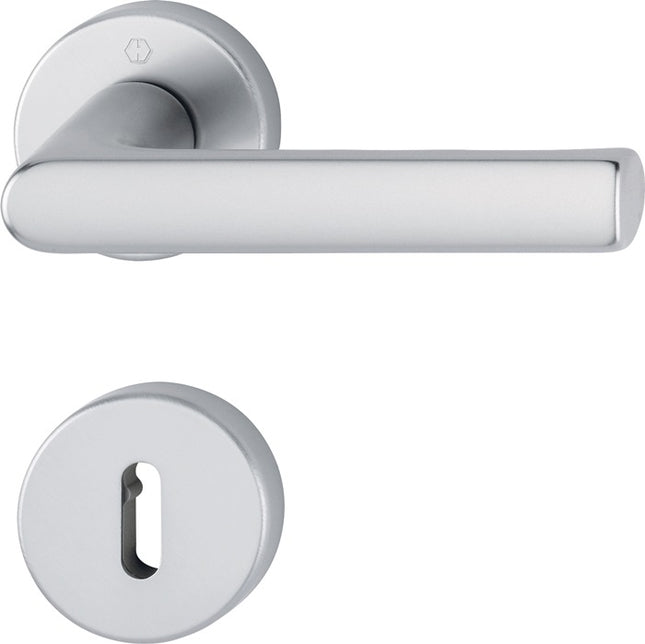 HOPPE Garniture à rosette Hambourg 1700 / 42KB/42KBS aluminium F1 ( 3000203126 )