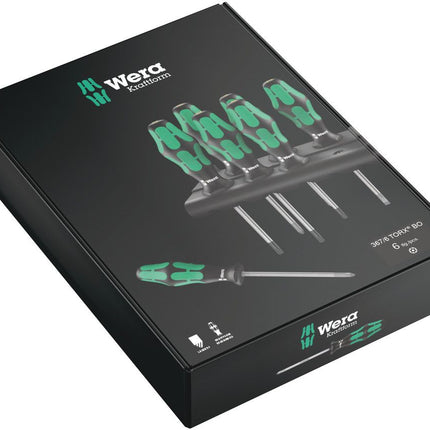 WERA screwdriver set 367/6 TORX BO 6-piece TORX(R) with hole ( 4000827755 )