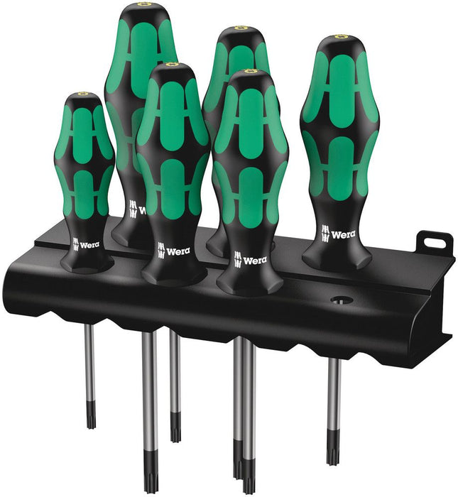 WERA screwdriver set 367/6 TORX BO 6-piece TORX(R) with hole ( 4000827755 )