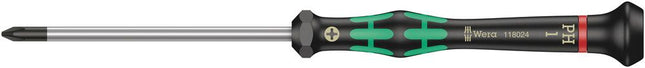 WERA Cacciavite meccanico elettronico di precisione 2050 PH 1 Lunghezza lama 80 mm ( 4300001754 )