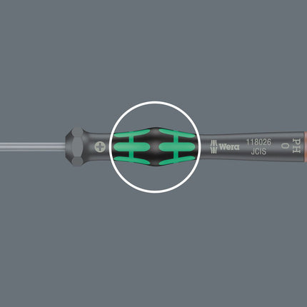 WERA Electronics destornillador mecánico de precisión 2054 6-KT. 2,5 mm Longitud de la hoja 60 mm ( 4300001790 )