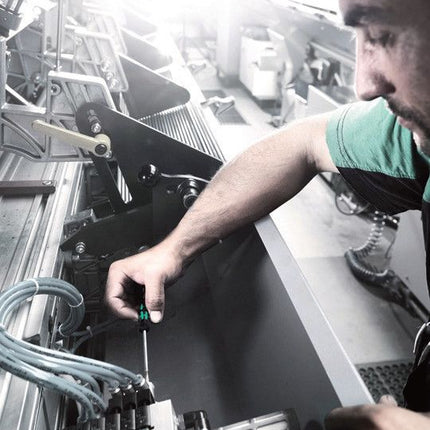 WERA Destornillador mecánico electrónico de precisión 2054 6-KT. 3 mm Longitud de la hoja 60 mm ( 4300001787 )
