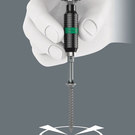 Portapuntas WERA Rapidaptor 1/4 ″ F 6.3 1/4 ″ C 6.3 + E 6.3 ( 4000829608 )