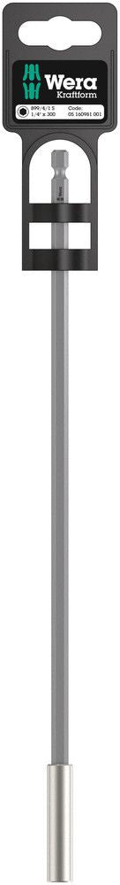 WERA bit holder 899/4/1 S 1/4 ″ F 6.3 1/4 ″ 1/4 ″ C 6.3 ( 4000829747 )