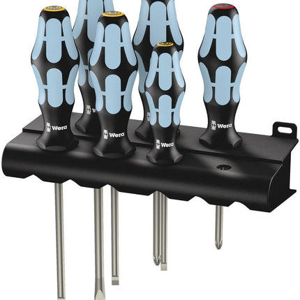 Set di cacciaviti in acciaio inossidabile WERA 334/6 6 pezzi con intaglio / PH ( 4000828280 )