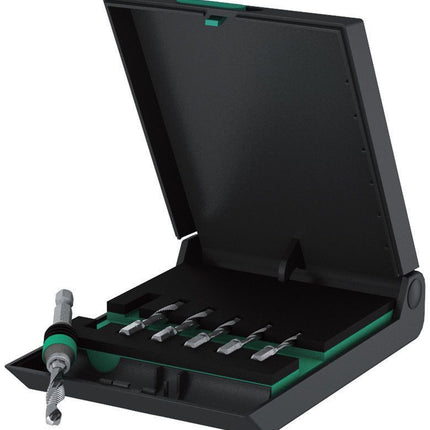 WERA Kombigewindebohrerbitsatz 7-teilig HSS ( 4000829681 )