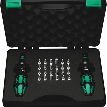 WERA Drehmomentschraubendrehersatz 7440/41 26-teilig 0,3-3 Nm ( 4000828020 )