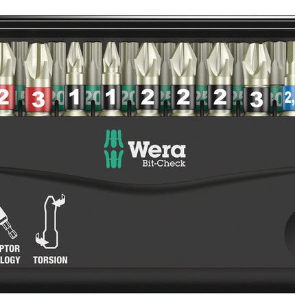WERA juego de puntas de acero inoxidable BC 30 Stainless 1 30 piezas ( 4000828396 )