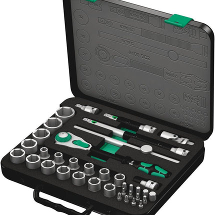 WERA Steckschlüsselsatz Zyklop Speed 37-teilig 1/2 ″ ( 4000820578 )
