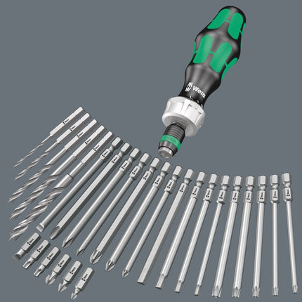 WERA Jeu de tournevis KK 60 RA 17 pièces ( 4000828118 )