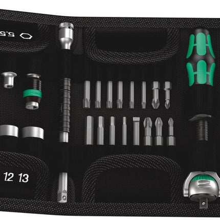 WERA Bit-/Steckschlüsselset KK Zyklop Speed 26-teilig ( 4000820579 )