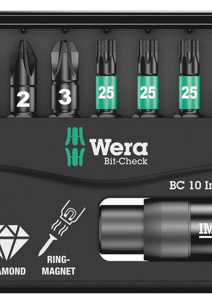 Zestaw bitów WERA Bit-Check 10 Impactor 1 10-częściowy ( 4000829046 )