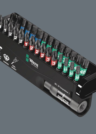WERA Bitsortiment Bit-Check 30 Impaktor 1 30-teilig ( 4000829047 )