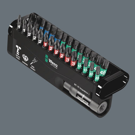 Surtido de puntas WERA Bit-Check 30 Impactor 1 30 piezas ( 4000829047 )