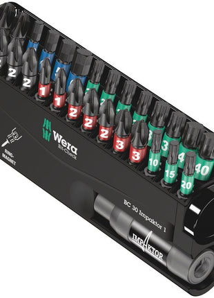 WERA Bitsortiment Bit-Check 30 Impaktor 1 30-teilig ( 4000829047 )