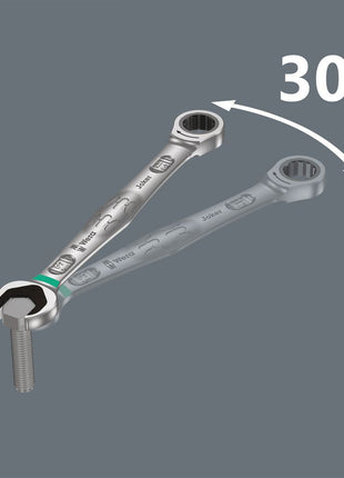 WERA Maulringratschenschlüssel Joker Schlüsselweite 13 mm Länge 177 mm ( 4000821472 )