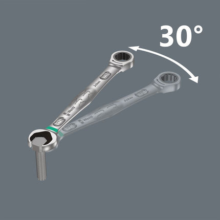 Llave combinada WERA Llave de boca ancho de llave 13 mm largo 177 mm ( 4000821472 )