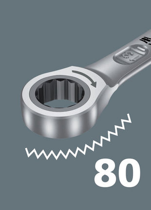 WERA Maulringratschenschlüssel Joker Schlüsselweite 13 mm Länge 177 mm ( 4000821472 )