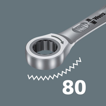 Llave combinada WERA Llave de boca ancho de llave 13 mm largo 177 mm ( 4000821472 )