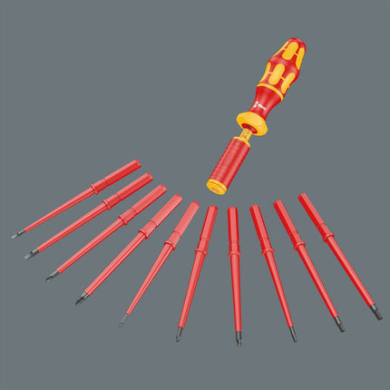 Juego de destornilladores dinamométricos WERA 15 piezas 1,2 - 3 Nm ( 4000828616 )