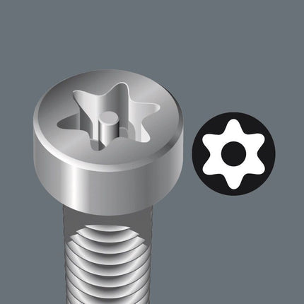 WERA juego de llaves hexagonales en L 967 SPKL 9 piezas T8 - T40 ( 4000825553 )