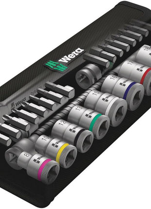 WERA Zyklop Metal 8100 SB 7 29-piece socket spanner set 3/8 ″ ( 4000821654 )