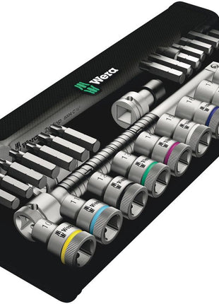 WERA Zyklop Metal Set di 28 pezzi di chiavi a bussola 1/2 ″ ( 4000821764 )