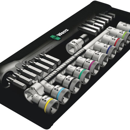 WERA Zyklop Metal 28-częściowy zestaw kluczy nasadowych 1/2 ″ ( 4000821764 )