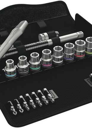 WERA Zyklop Metal Set di 28 pezzi di chiavi a bussola 1/2 ″ ( 4000821764 )