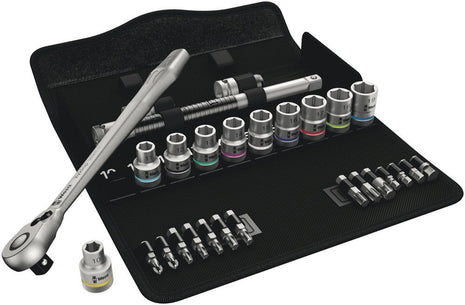 WERA Zyklop Metal Set di 28 pezzi di chiavi a bussola 1/2 ″ ( 4000821764 )