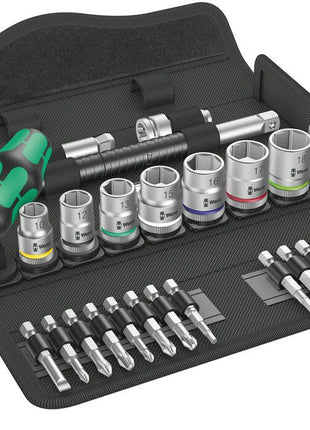 WERA Zyklop Speed 8100 SB 6 29-piece socket spanner set 3/8 ″ ( 4000821759 )