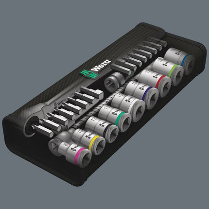 WERA Zyklop Metal 8100 SB 8 29-częściowy zestaw kluczy nasadowych 3/8 ″ ( 4000821752 )