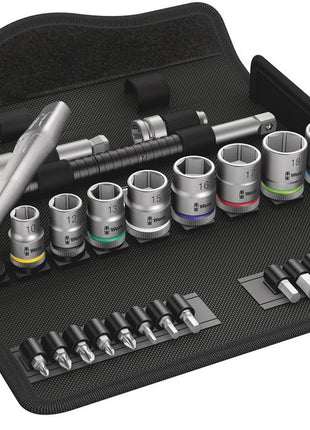 WERA Zyklop Metal 8100 SB 8 Set di chiavi a bussola da 29 pezzi 3/8 ″ ( 4000821752 )